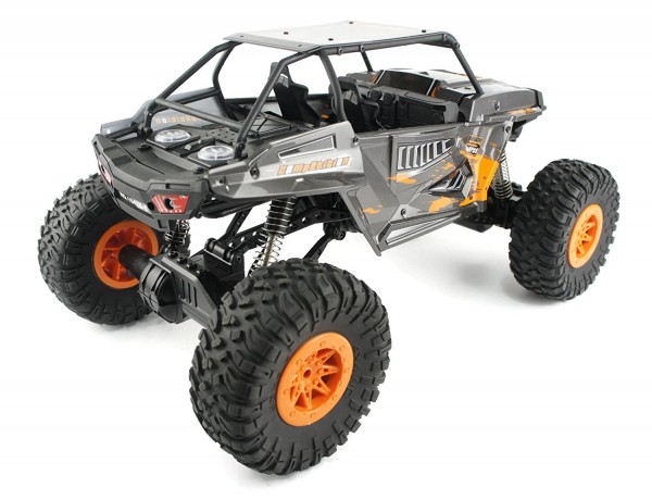s-idee® 18101 1/10 Rock Crawler 10428-E mit 2,4 GHz 4WD Buggy Monstertruck Vollproportional